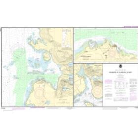 Nautical chart NOAA - 17435 - Harbors in Clarence Strait - Tamgas Harbor - Port c'ester - Metlakatla Harbor