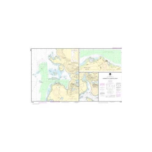 Nautical chart NOAA - 17435 - Harbors in Clarence Strait - Tamgas Harbor - Port c'ester - Metlakatla Harbor