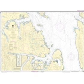 Nautical chart NOAA - 17436 - Clarence Strait-Cholmondeley Sound and Skowl Arm