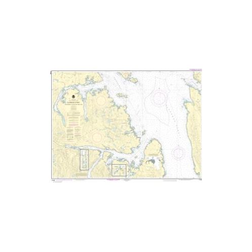 Nautical chart NOAA - 17436 - Clarence Strait-Cholmondeley Sound and Skowl Arm