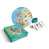 Caly Globe gonflable - Jeu animaux du monde stick and quiz globe 30 cm