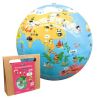 Caly Globe gonflable - Les P'tits voyageurs 30 cm