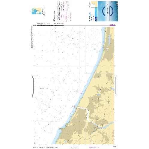Carte marine Shom L - 32410L - Approches de Bayonne