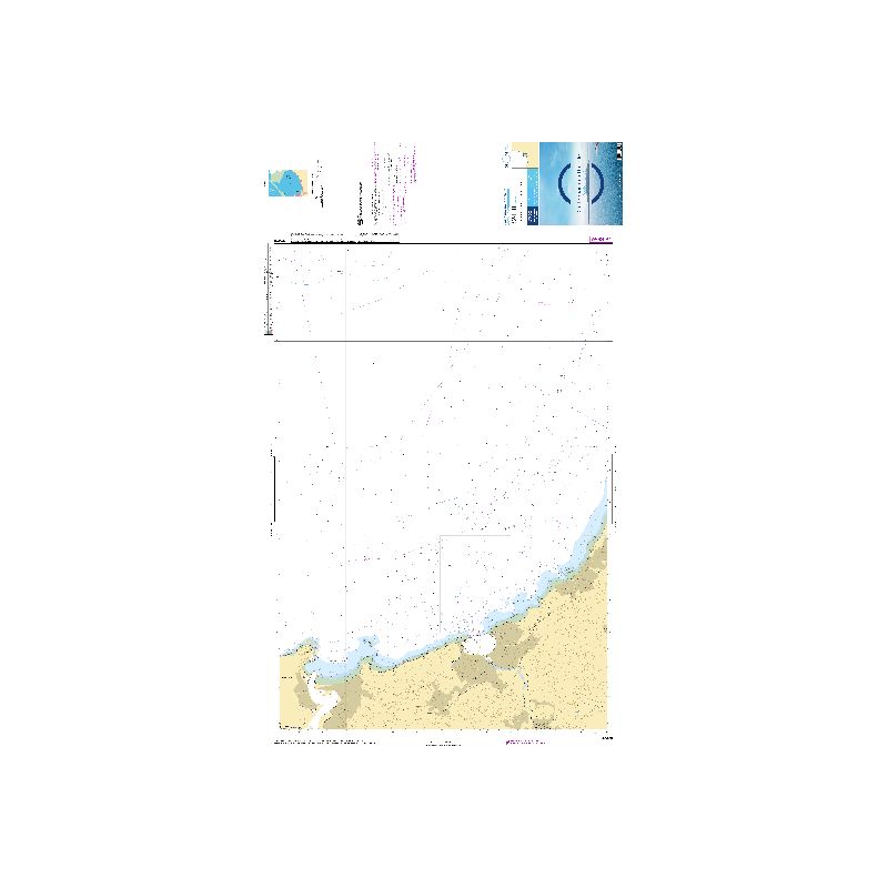 Carte marine Shom L - 32420L - Approches de Hendaye et Saint-Jean-de-Luz