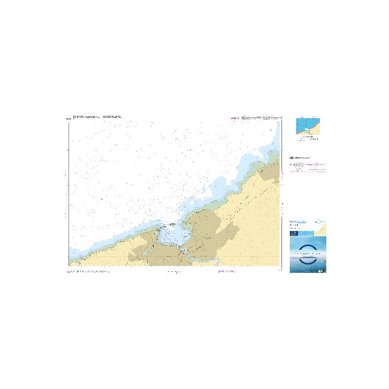 Carte marine Shom C - 32421C - Baie de Saint Jean de Luz