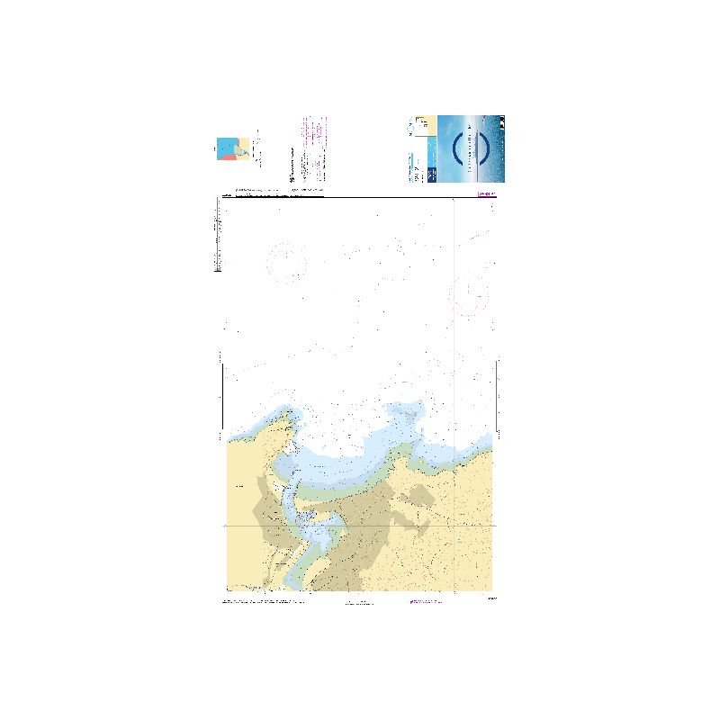 Carte marine Shom C - 32422C - Baie de Fontarabie