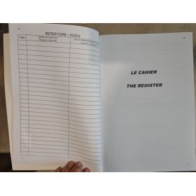 LJB - 8115FE - Registre des exercices de Sécurité et Incendie