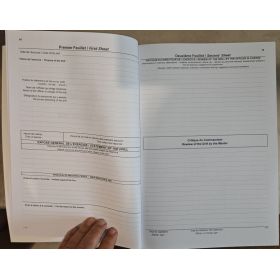 LJB - 8115FE - Registre des exercices de Sécurité et Incendie