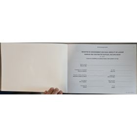LJB - 6206FE - Registre de déversement des eaux usées de lavage - MARPOL Consolidated 2017 Edition - version20171106