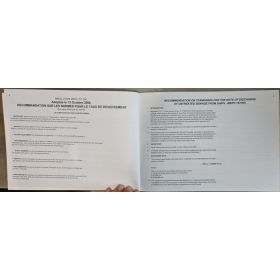 LJB - 6206FE - Registre de déversement des eaux usées de lavage - MARPOL Consolidated 2017 Edition - version20171106