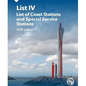 UIT - List of Coast Stations and Special Service Stations List IV - CD-ROM 2025, Multilingue