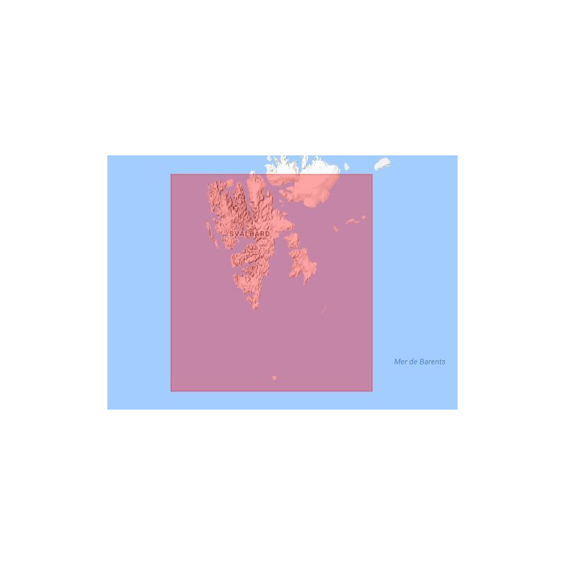 C-map M-EN-M598-MS Svalbard islands