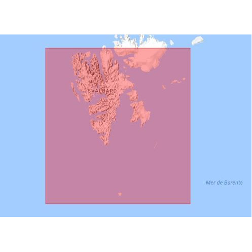 C-map M-EN-M598-MS Svalbard islands