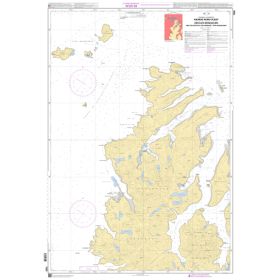 Carte marine Shom C - 7825C - Abords Nord-Ouest des Îles Kerguelen - Des Îles Davis au Cap Marigny - Îles Nuageuses