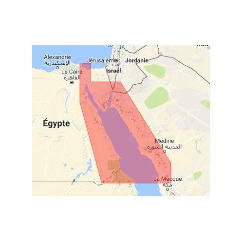 C-map M-ME-M008-MS Egyptian red sea coasts