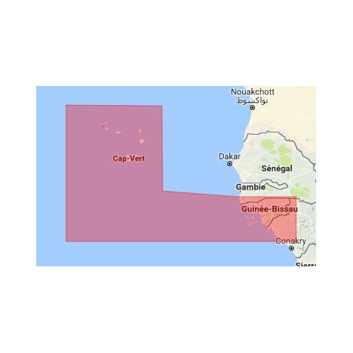 C-map M-AF-M214-MS Capo Verde and Guinea Bissau