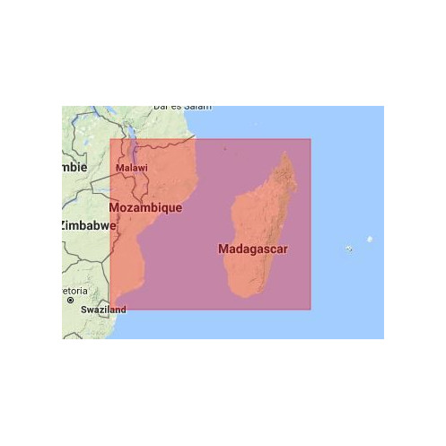 C-map M-AF-M218-MS Mozambique channel and Madagascar