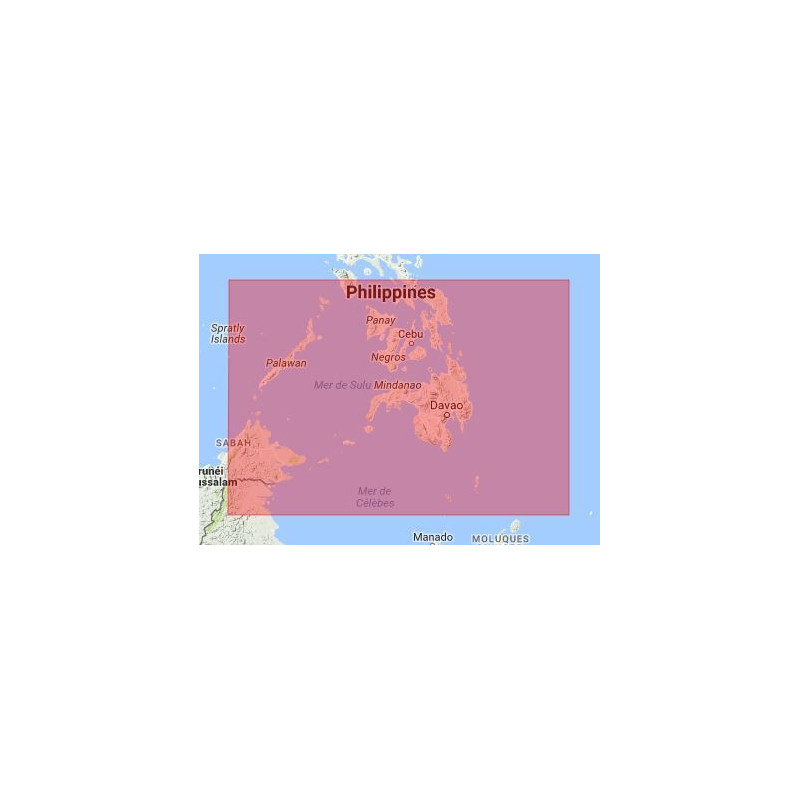 C-map M-AS-M223-MS Southern Philippines
