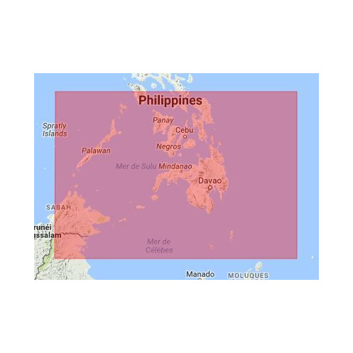 C-map M-AS-M223-MS Southern Philippines