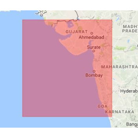 C-map M-IN-M211-MS India north west coasts