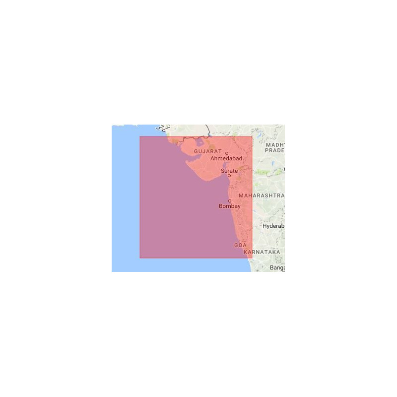 C-map M-IN-M211-MS India north west coasts