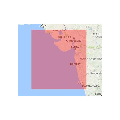 C-map M-IN-M211-MS India north west coasts