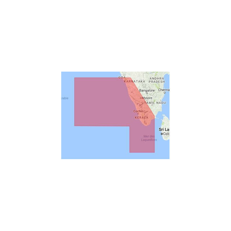 C-map M-IN-M212-MS India South west coasts