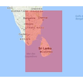 C-map M-IN-M213-MS India south east coast and Sri Lanka
