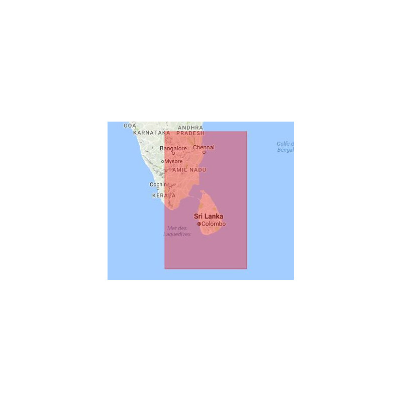 C-map M-IN-M213-MS India south east coast and Sri Lanka