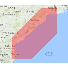 C-map M-IN-M214-MS India north east coasts