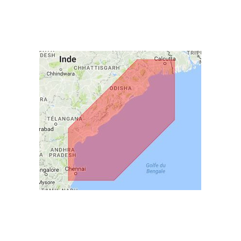 C-map M-IN-M214-MS India north east coasts