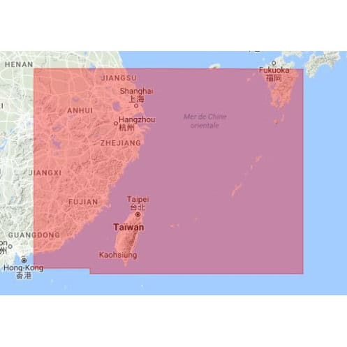 C-map M-AN-M242-MS Jieshi bay to Zhounshan island