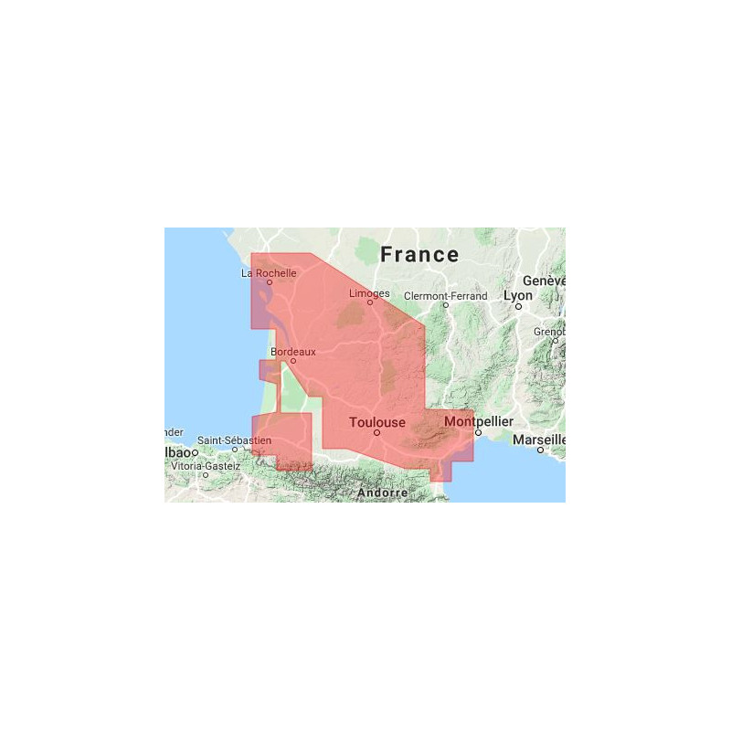 C-map M-EW-M233-MS France south west inland waters