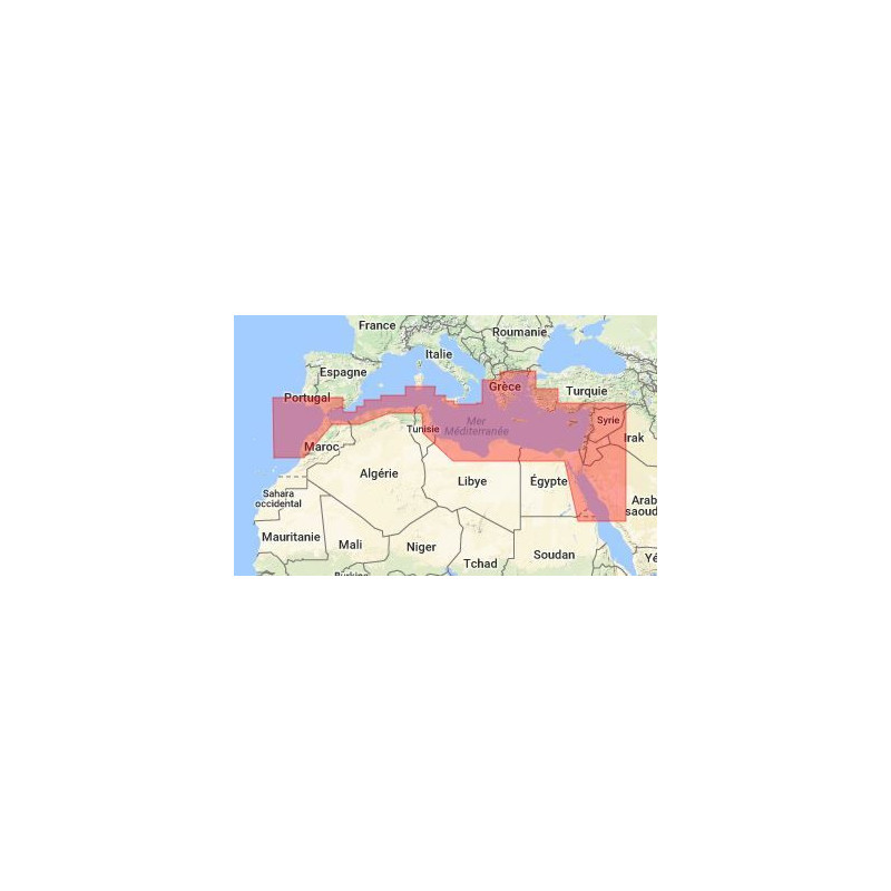 C-map M-EM-M112-MS South Mediterranean sea and Aegean sea