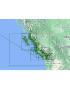SHC nautical chart Pacific ocean
