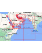 Carte marine Admiralty Golfes de Suez, d'Aden, Persique, d'Oman, mers Rouge et d'Arabie