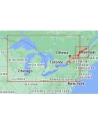 Carte marine Admiralty grands lacs américains