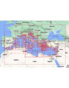 Admiralty nautical chart Mediterranean sea
