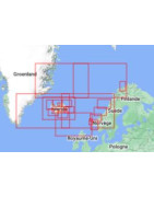 Carte marine Admiralty mer de Norvège