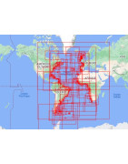 Carte marine Admiralty océan Atlantique