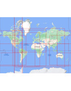 Admiralty nautical chart planisphere
