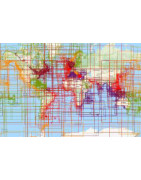 Paper nautical chart