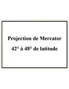 Abaques et canevas de Mercator