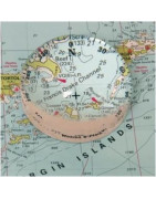 Loupe et poids pour carte marine