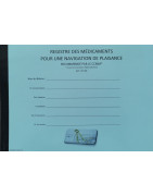 Registre des médicaments pour une navigation de plaisance