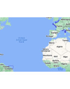 Carte marine Shom G : carte sédimentologique, pliée
