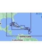 Carte marine NV Charts mer des Caraïbes, golfe du Mexique