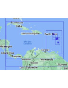 Carte marine Shom C mer des Caraïbes, golfe du Mexique