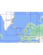 Carte marine Shom C mers du Nord et de Norvège
