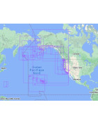 Carte marine NOAA océan Pacifique
